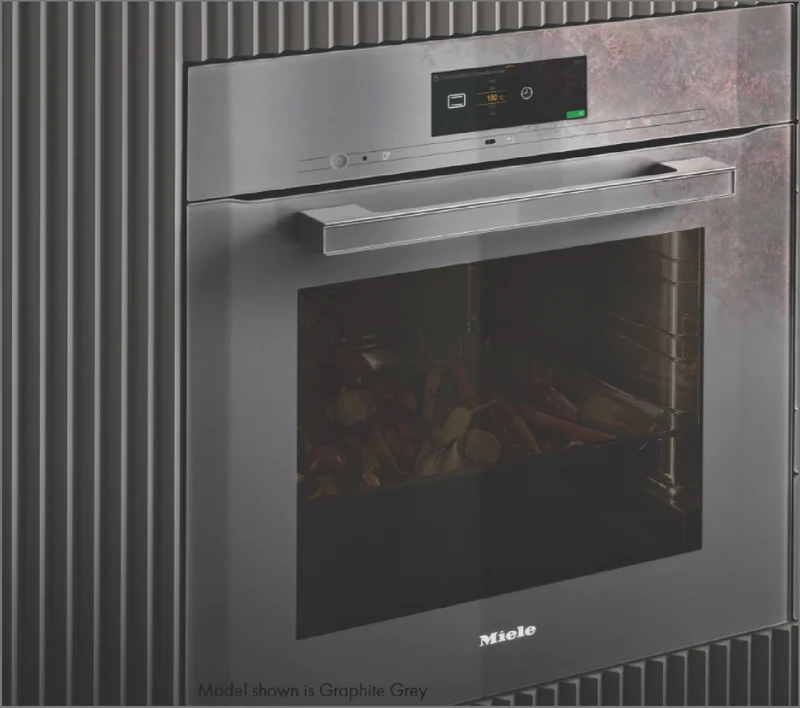 Miele 90cm Built-In Oven with Rapid Heat-Up CleanSteel