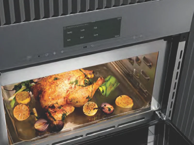 Miele VitroLine Combination Oven - Obsidian Black