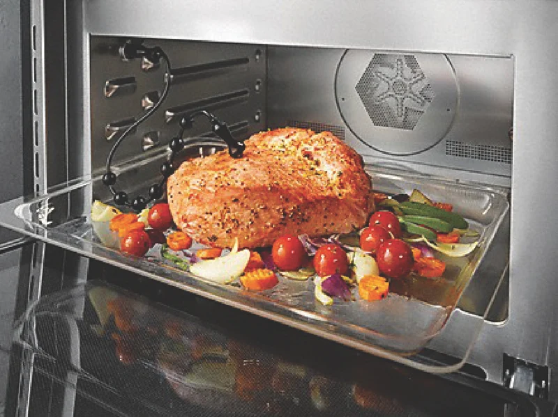 Miele VitroLine Combination Oven - Obsidian Black