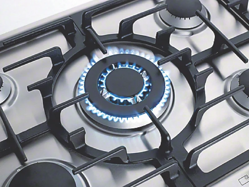 Miele 60cm 3 Burner Gas Cooktop Stainless Steel