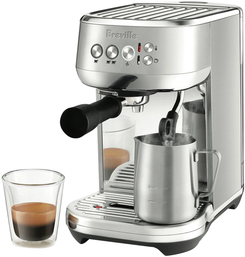 Breville The Bambino Plus Coffee Machine Brushed Stainless Steel