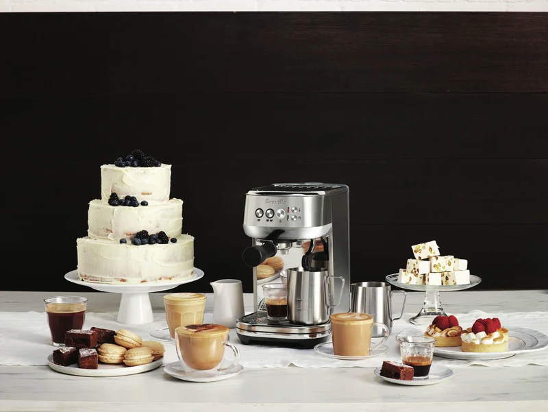 Breville The Bambino Plus Coffee Machine Brushed Stainless Steel