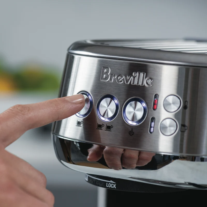 Breville The Bambino Plus Coffee Machine Brushed Stainless Steel