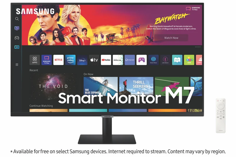 Samsung 32" Flat UHD Smart Monitor