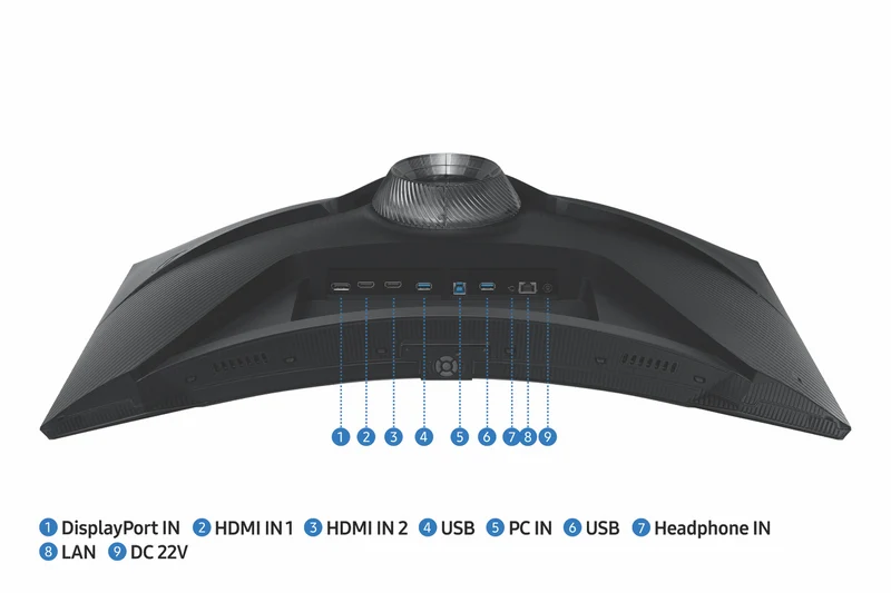 Samsung 32" Odyssey G6 Curved QHD Gaming Monitor