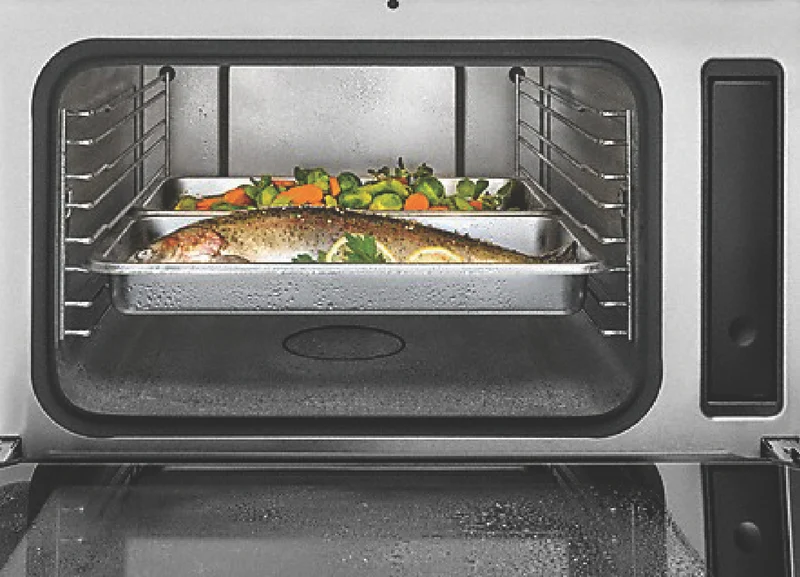 Miele 45cm Steam Oven with Sous Vide Function and Automatic Cooking Programmes Obsidian Black