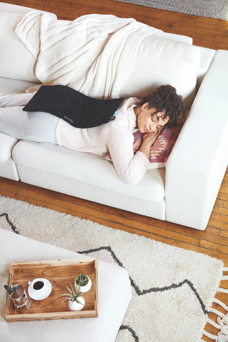 Homedics Weighted Gel Heating Pad with Insta Heat and Cold Therapy