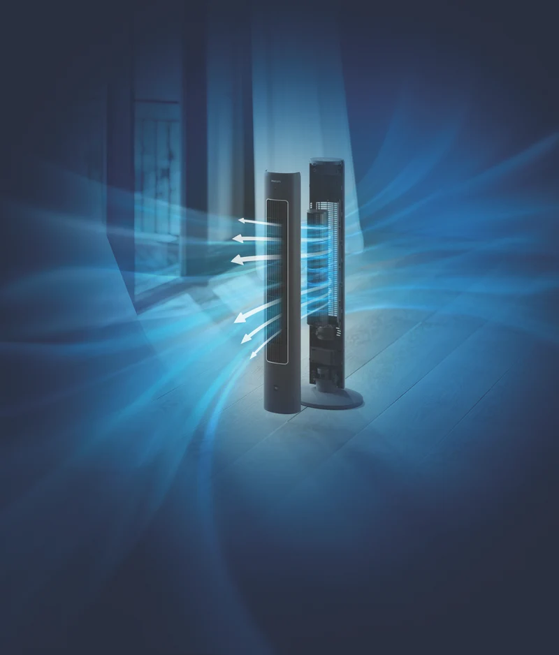 Philips 5000 Series Tower Fan Charcoal
