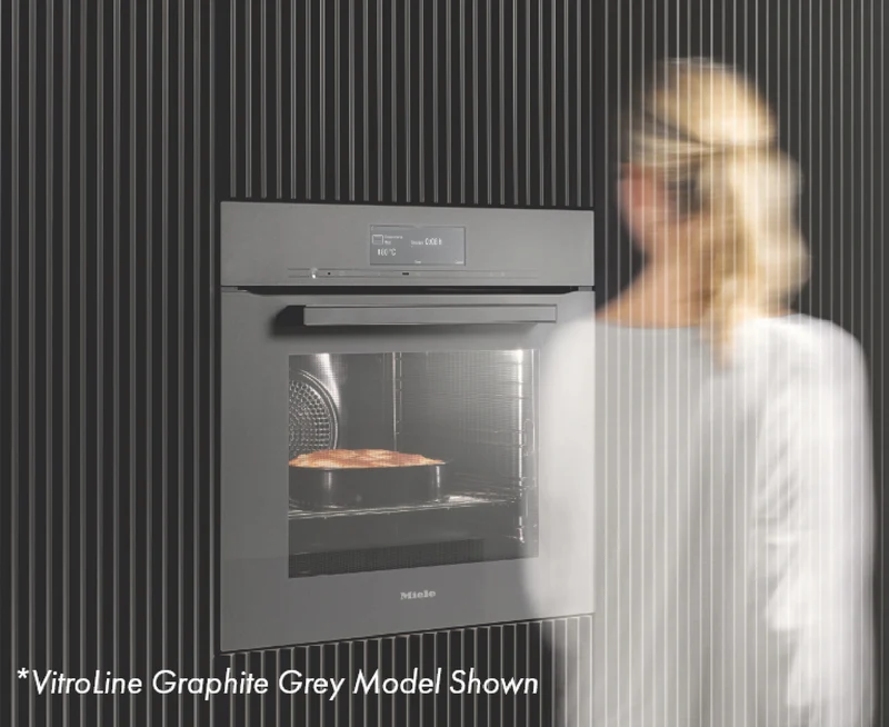 Miele 60cm Pyrolytic Oven with Moisture Plus and FoodView Integrated Camera CleanSteel