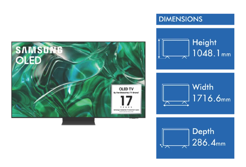 Samsung 77" S95C 4K OLED Smart TV 23