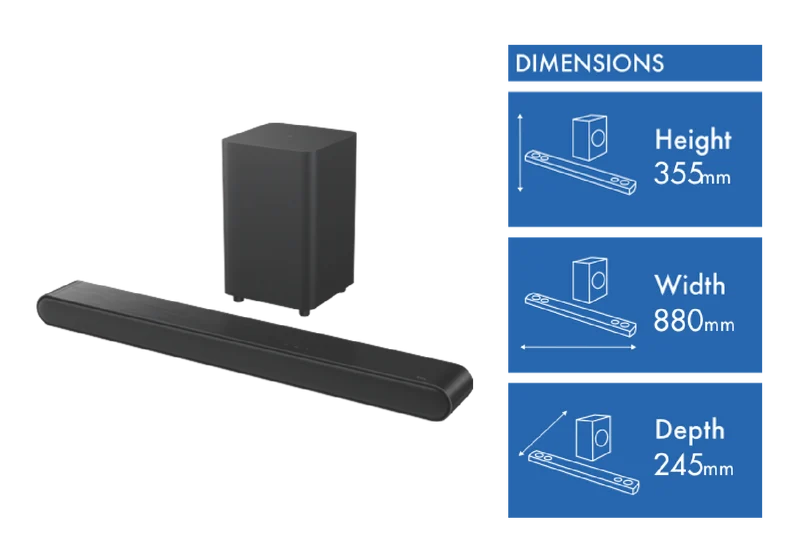 TCL 3.1Ch 240W Soundbar