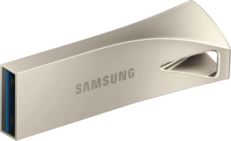 Samsung 256GB Bar Plus USB 3.1 Flash Drive (Champagne Silver)