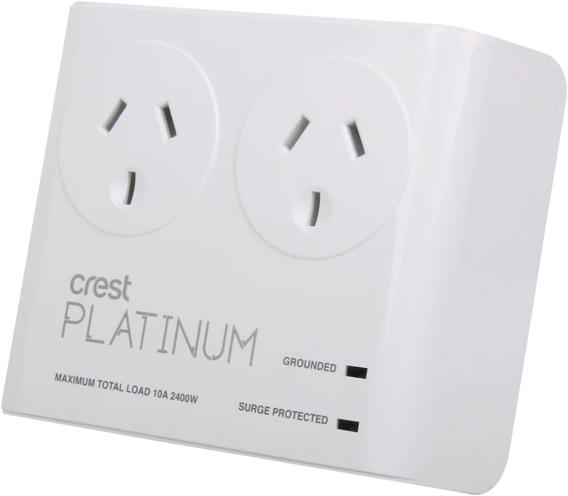 Crest Dual Socket Surge Protector