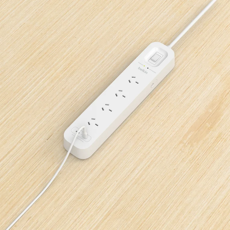 Belkin SurgePro 4-Outlet Surge Protector with Dual USB-C