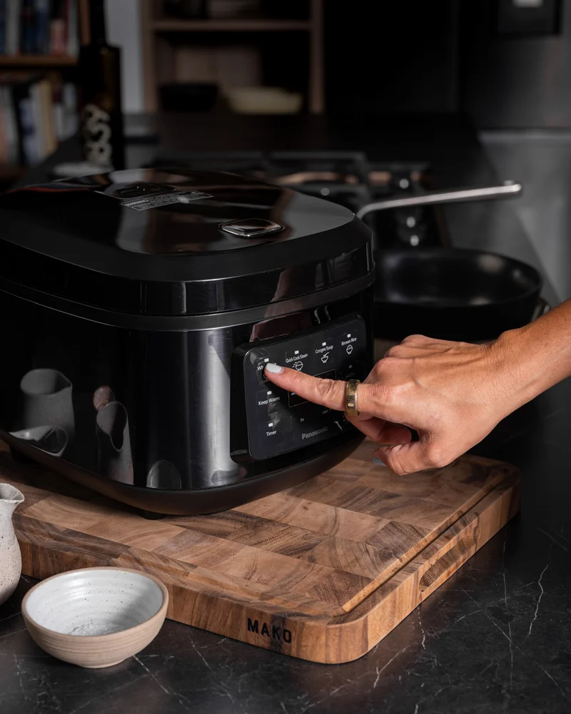 Panasonic 10 Cup Rice And Multi Cooker Black