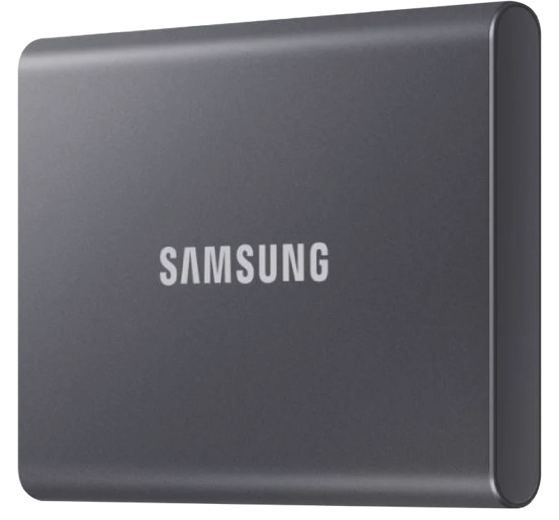 Samsung 1TB T7 Portable SSD (Titan Gray)