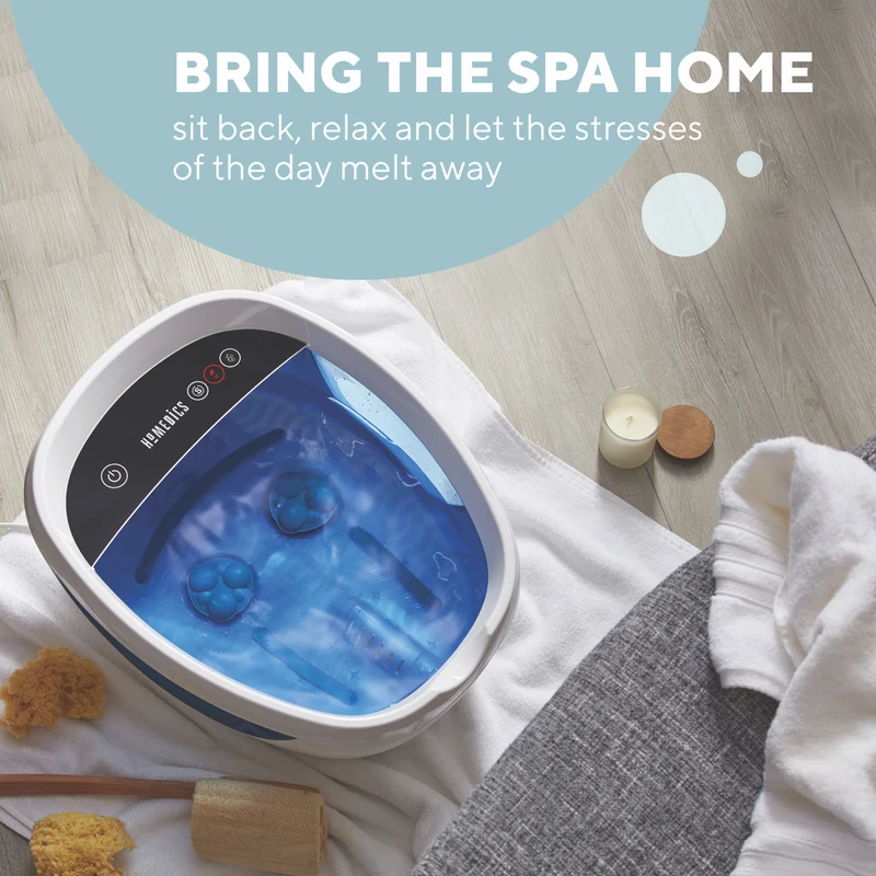 Homedics Shiatsu Bliss Foot Spa With Heat Boost