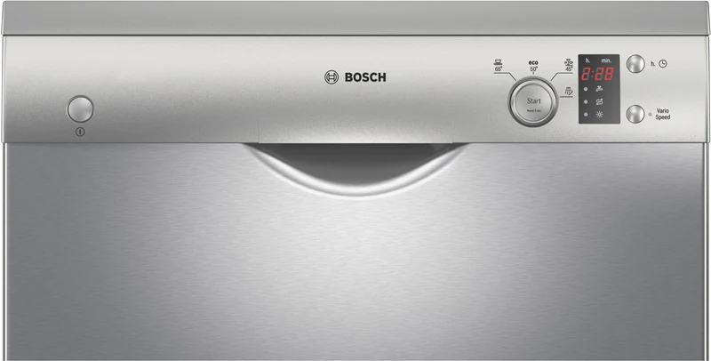 Bosch Series 2 Freestanding Dishwasher Silver Inox