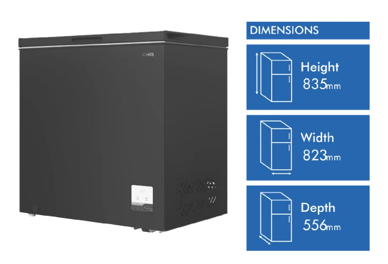 CHiQ 199L Hybrid Chest Freezer