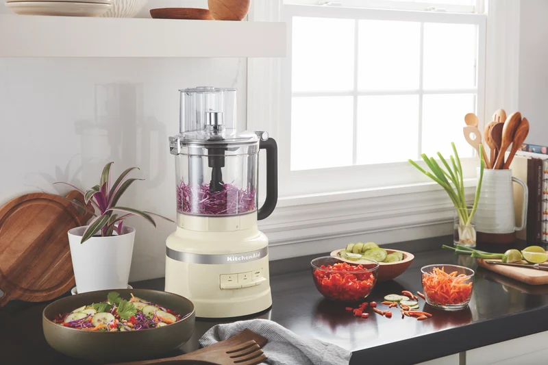 KitchenAid 13 Cup Food Processor Almond Cream
