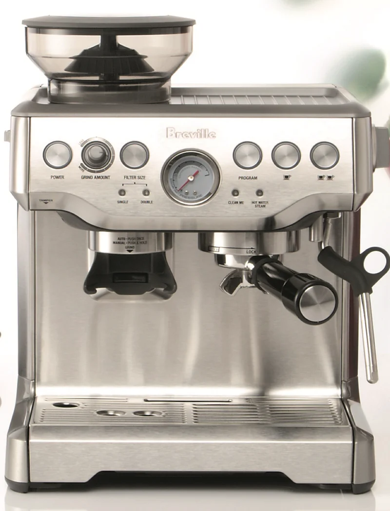 Breville The Barista Express Coffee Machine Brushed Stainless Steel