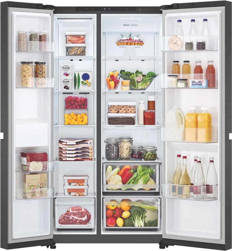 LG 664L Side By Side Refrigerator