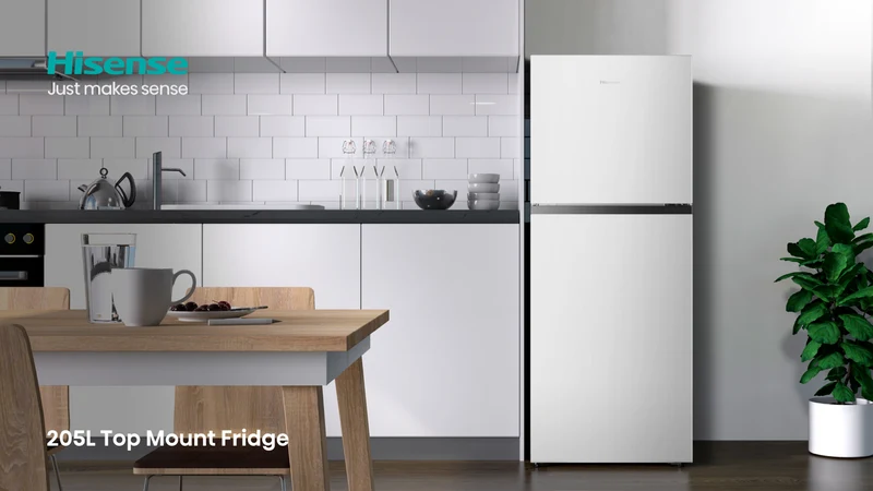 Hisense 205L Top Mount Refrigerator