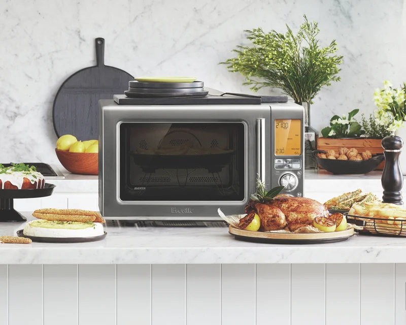 Breville 32L 1200W the Combi Wave 3 in 1 Convection Oven