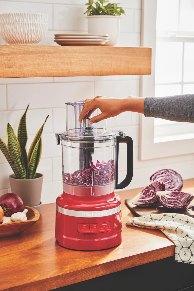 KitchenAid 13 Cup Food Processor Empire Red