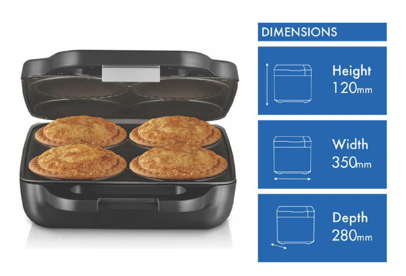 Sunbeam Pie Maker 4 Cup