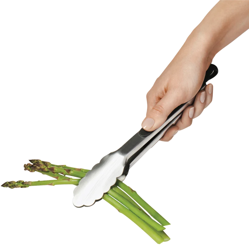 OXO 9 Inch Stainless Steel Tongs