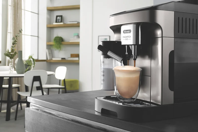 DeLonghi Magnifica Evo Fully Automatic Coffee Machine Titan