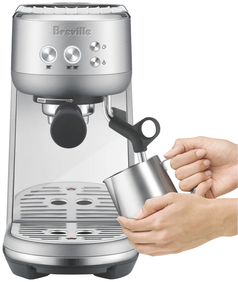 Breville The Bambino Coffee Machine Brushed Stainless Steel