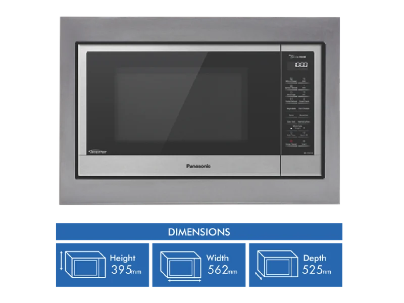 Panasonic Trim Kit Stainless Steel for NN-ST67JSQPQ, NN-ST665BQPQ