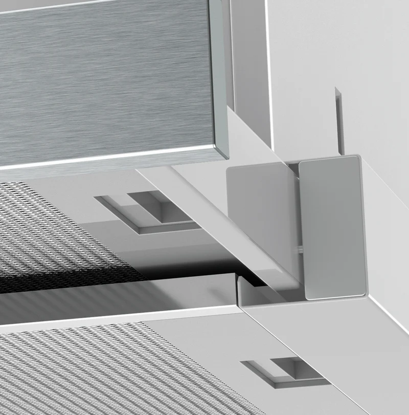Westinghouse 60cm Slideout Rangehood, Stainless Steel Fascia