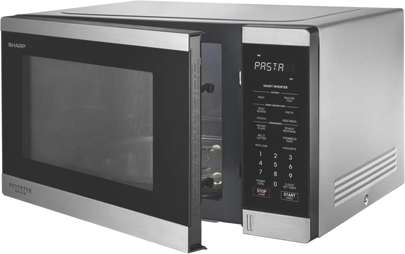 Sharp 34L 1200W Inverter Microwave - S/Steel