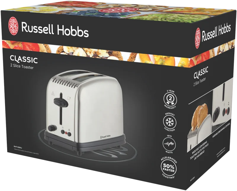 Russell Hobbs Classic 2 Slice Toaster