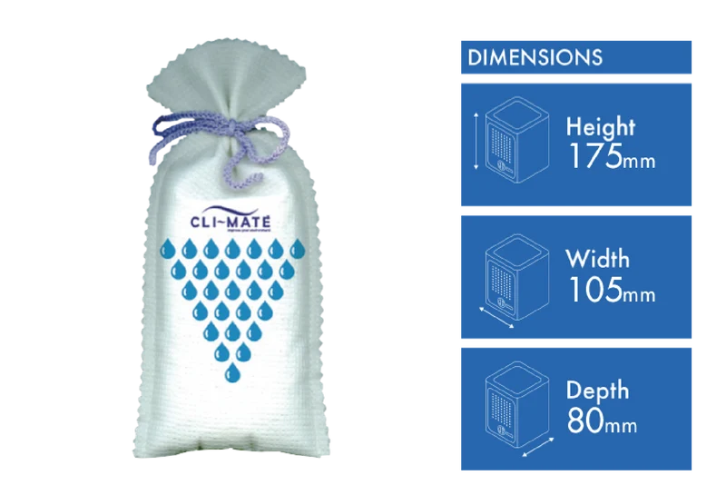 Climate Technologies Sunsack Dehumidifying Bag Reusable