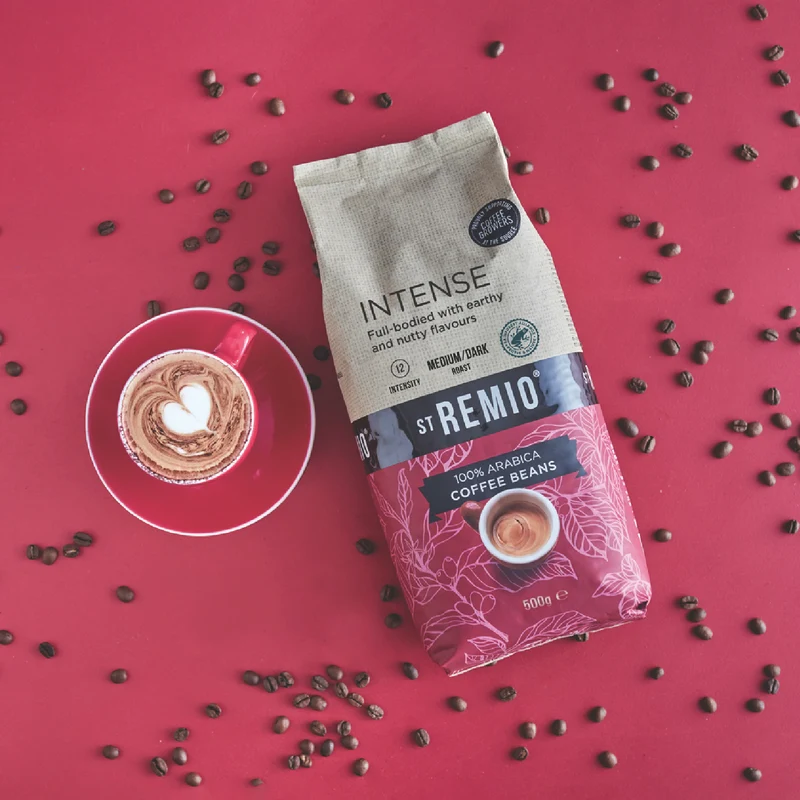 St Remio Coffee Intense Blend Beans 500g