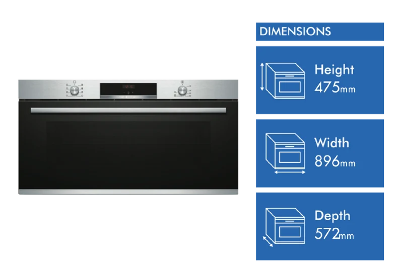 Bosch Series 4 90cm Electric Oven