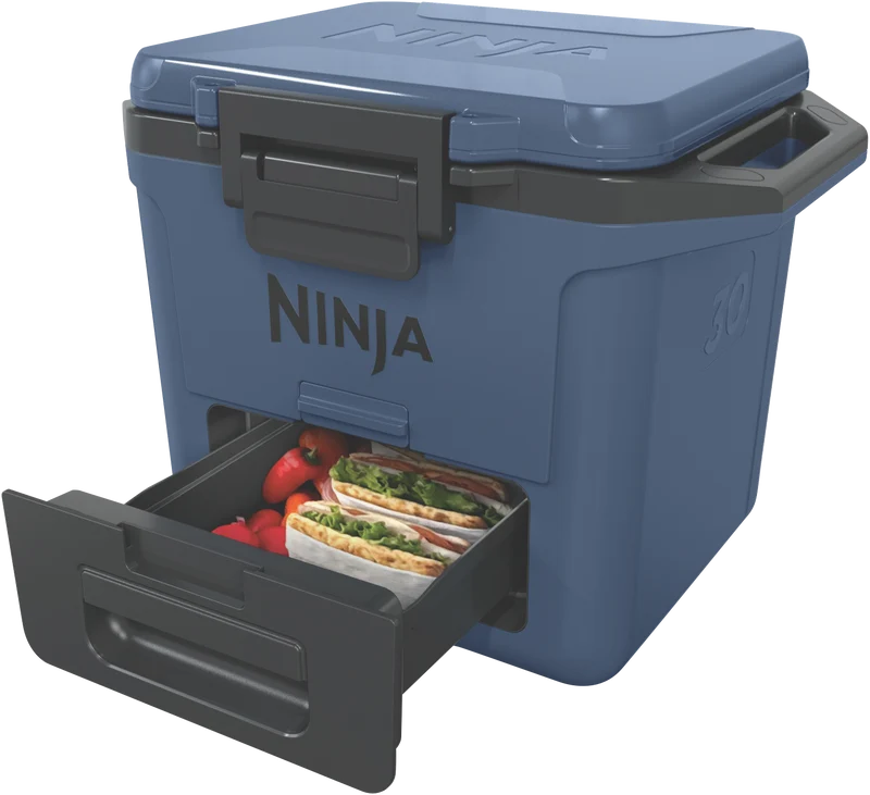 Ninja FrostVault 28L Hard Cooler with Dry Zone - Lakeshore Blue