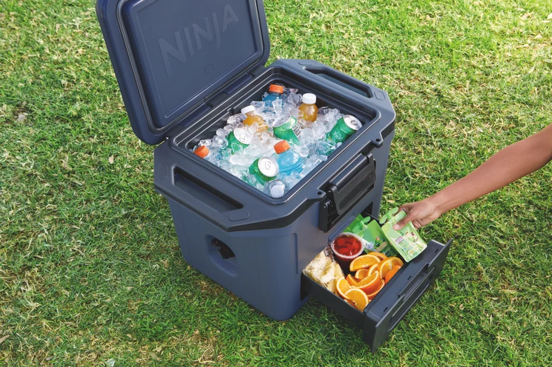 Ninja FrostVault 28L Hard Cooler with Dry Zone - Lakeshore Blue