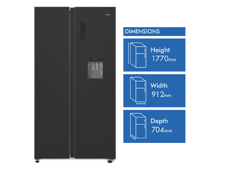 CHiQ 559L Side By Side Refrigerator