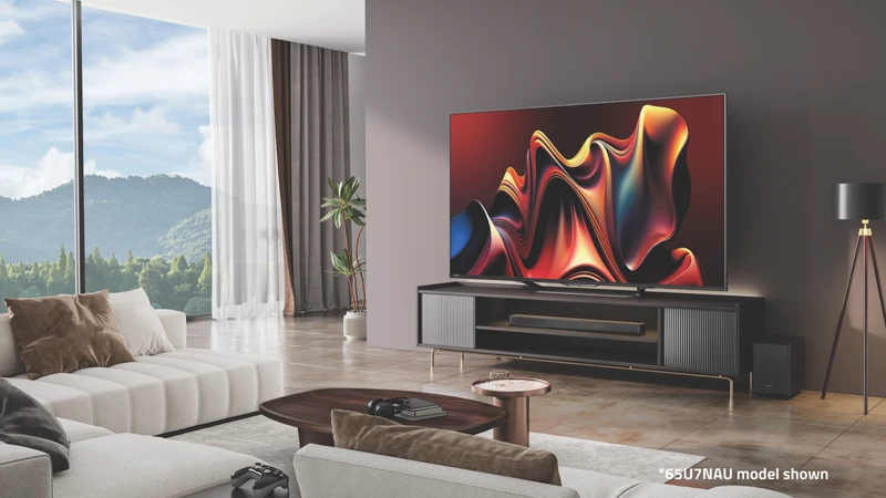 Hisense 55" U7NAU 4K Mini-LED QLED Smart TV 24