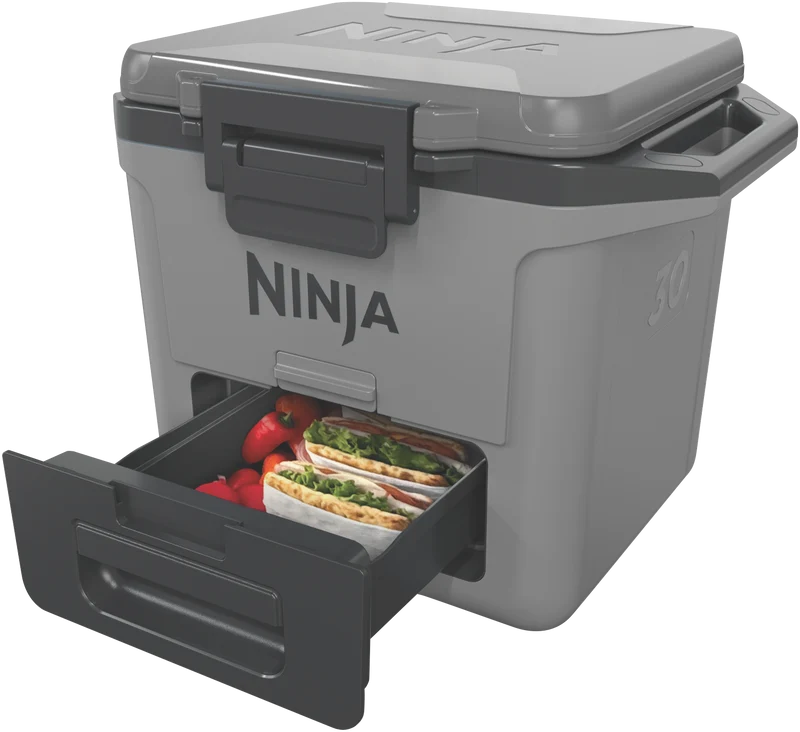 Ninja FrostVault 28L Hard Cooler with Dry Zone - Slate Grey