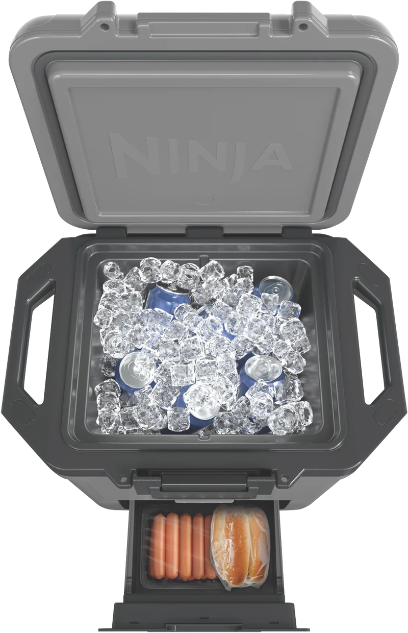 Ninja FrostVault 28L Hard Cooler with Dry Zone - Slate Grey