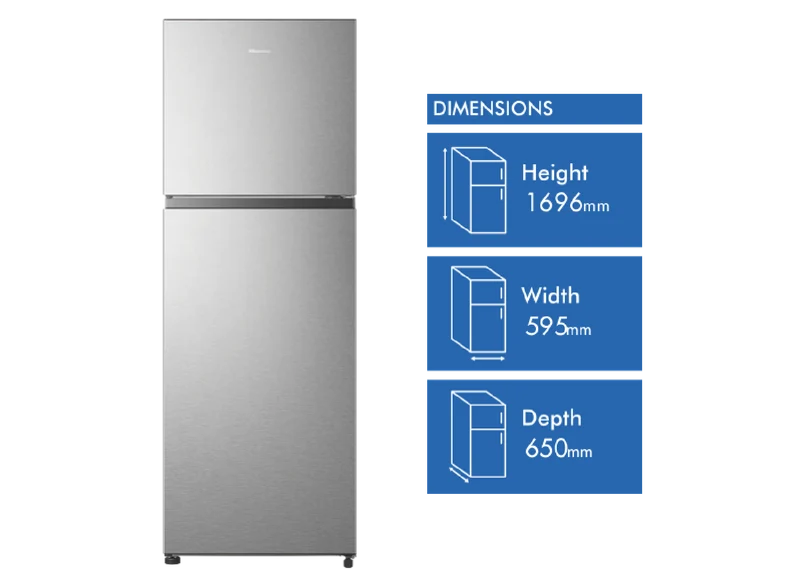Hisense 326L Top Mount Refrigerator