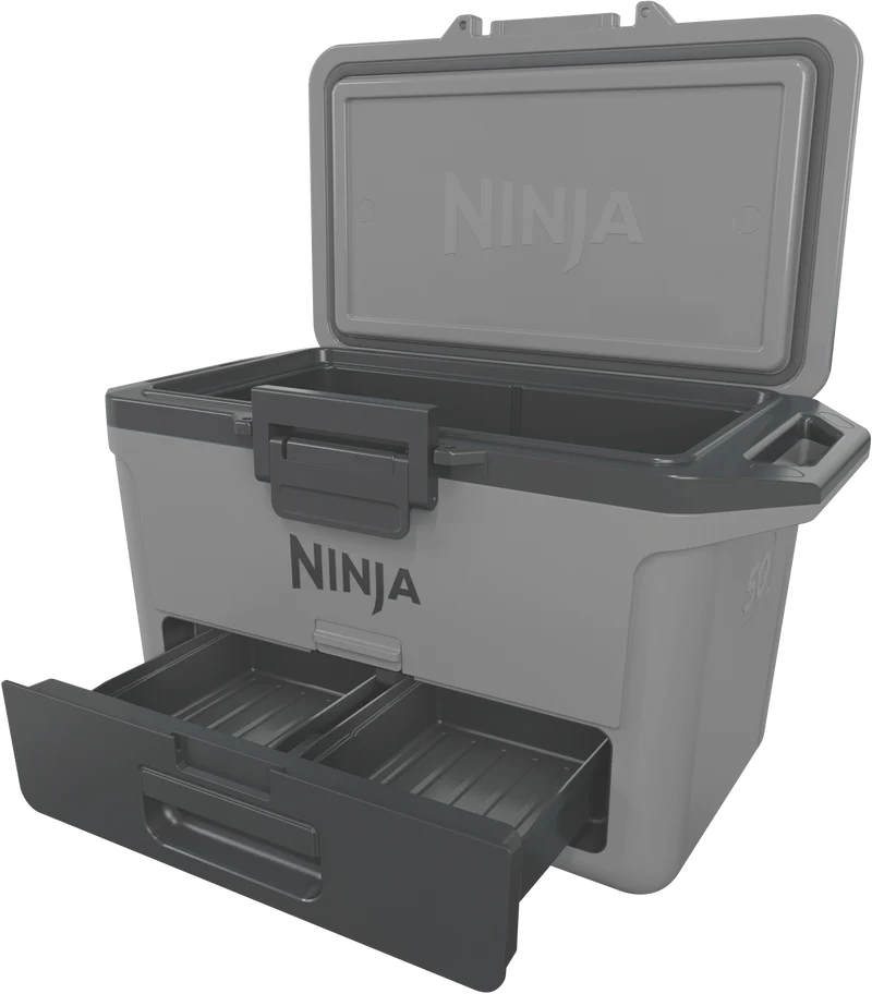 Ninja FrostVault 47L Hard Cooler with Dry Zone - Slate Grey