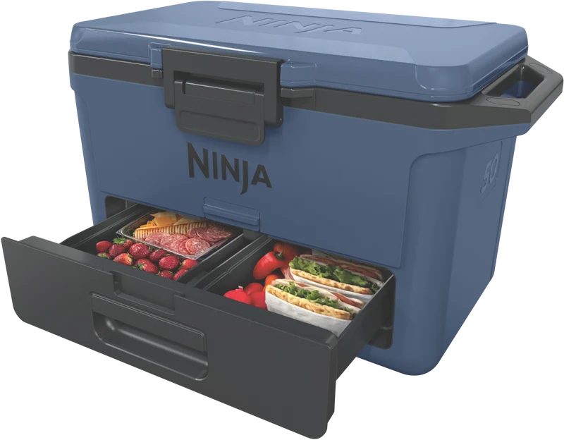 Ninja FrostVault 47L Hard Cooler with Dry Zone - Lakeshore Blue