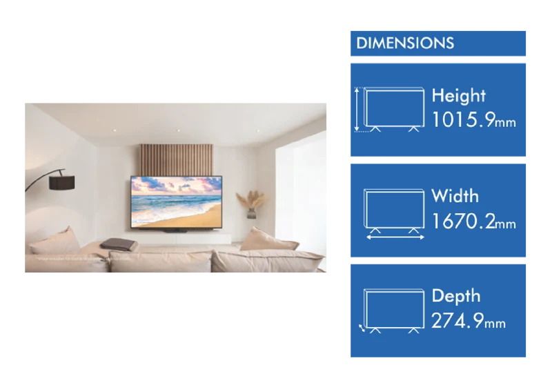 Samsung 75" QN85D 4K Neo QLED Smart TV 24